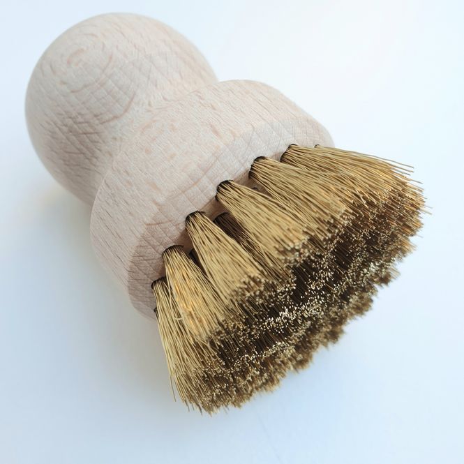 Hovedbilde Gryteskrubb med messing, plastfri / La droguerie écologique®