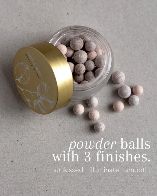 Pudderperler Beauty Bulbs - Smooth 18g / i.am.klean