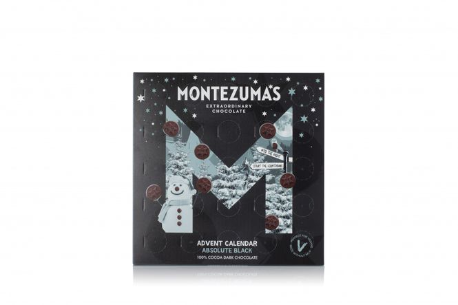 Hovedbilde Vegansk sjokoladekalender med 100% kakao, 240g / Montezuma´s