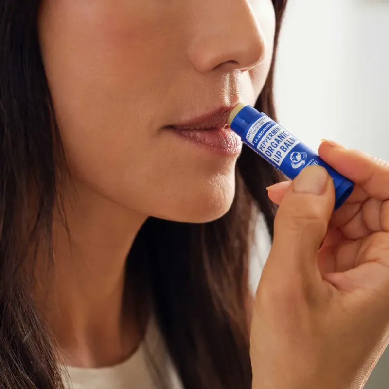 Peppermint Lip Balm 4g / Dr Bronner´s