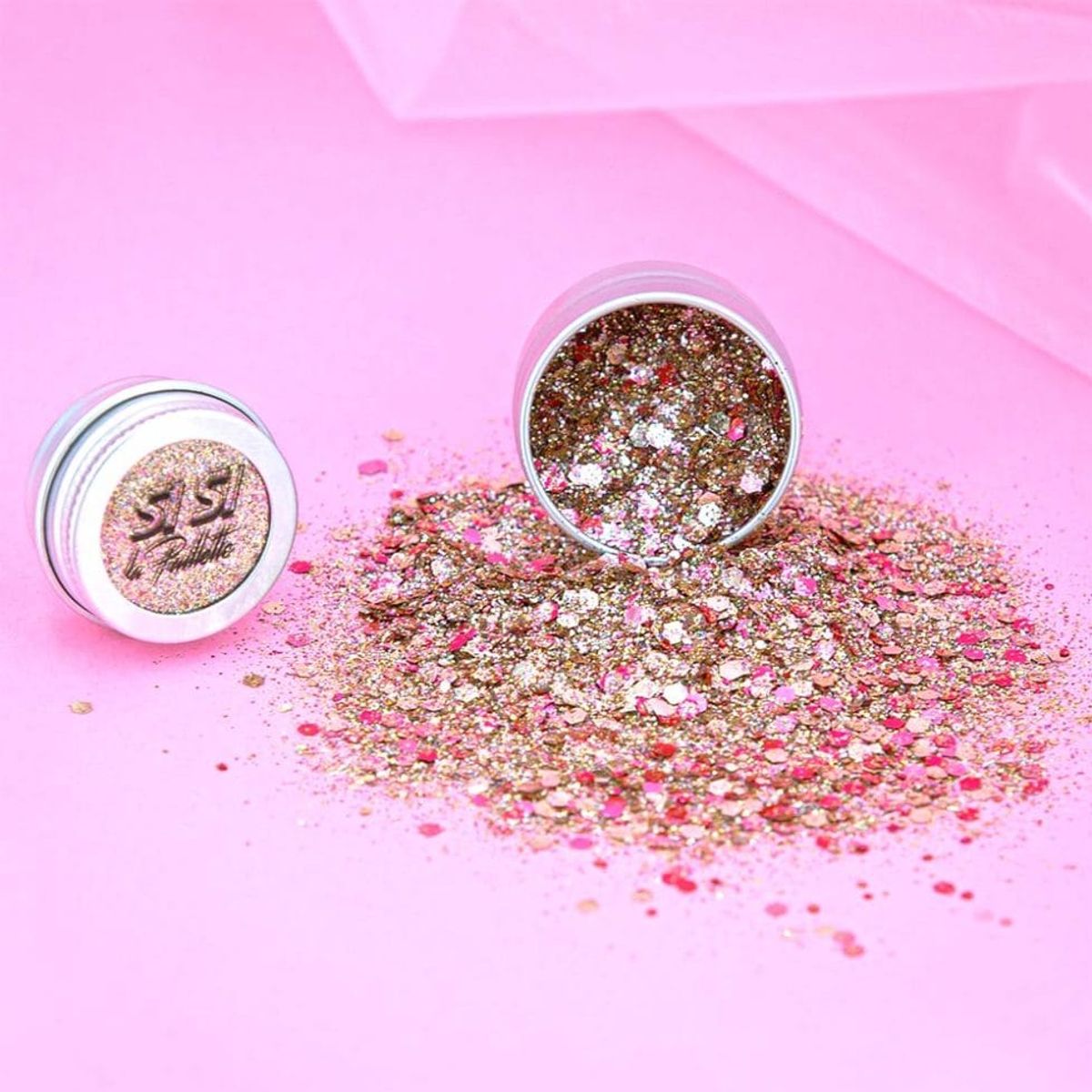 Sparkle Vegas Baby Bio Glitter 5ml / Si Si La Palette