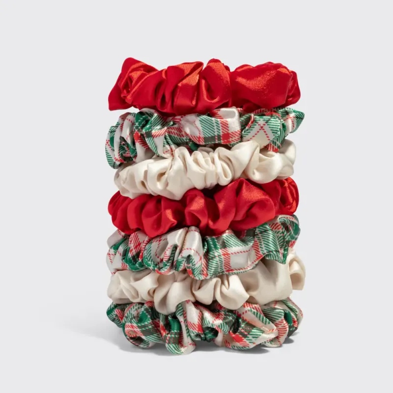 Julescrunchies i  sateng 7 stk, KITSCH