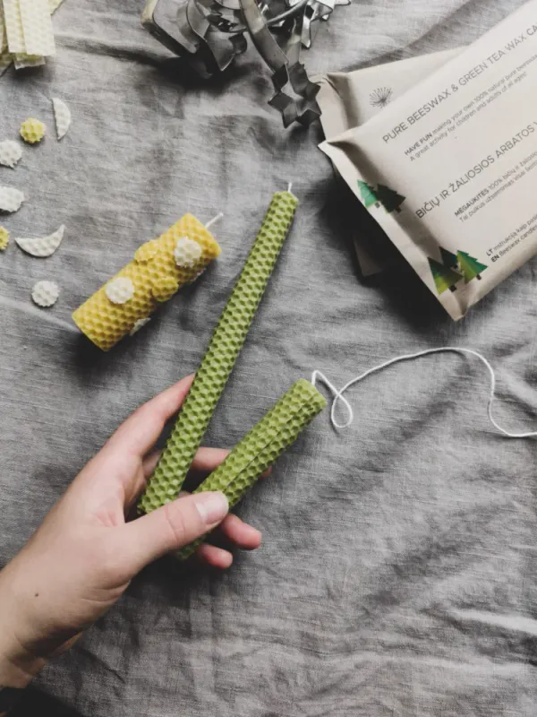 Beewax Candle Kit, Golden Sun / KORYS