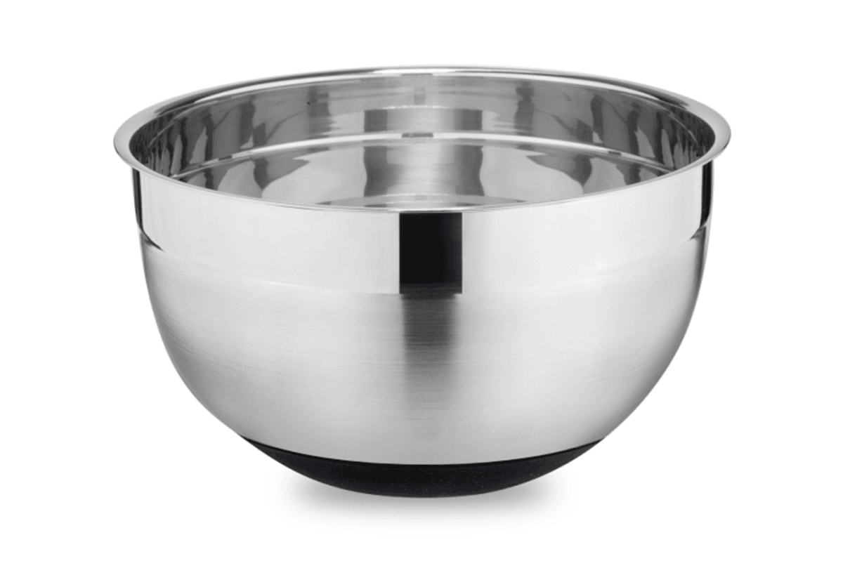 Bakebolle i stål med antiskli -  Ø24cm / Weis
