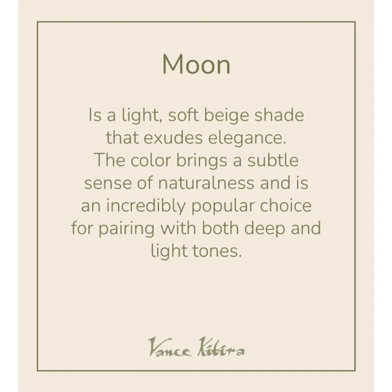 Timber® Candles Kubbelys Moon, 8 x 15 cm / Vance Kitira