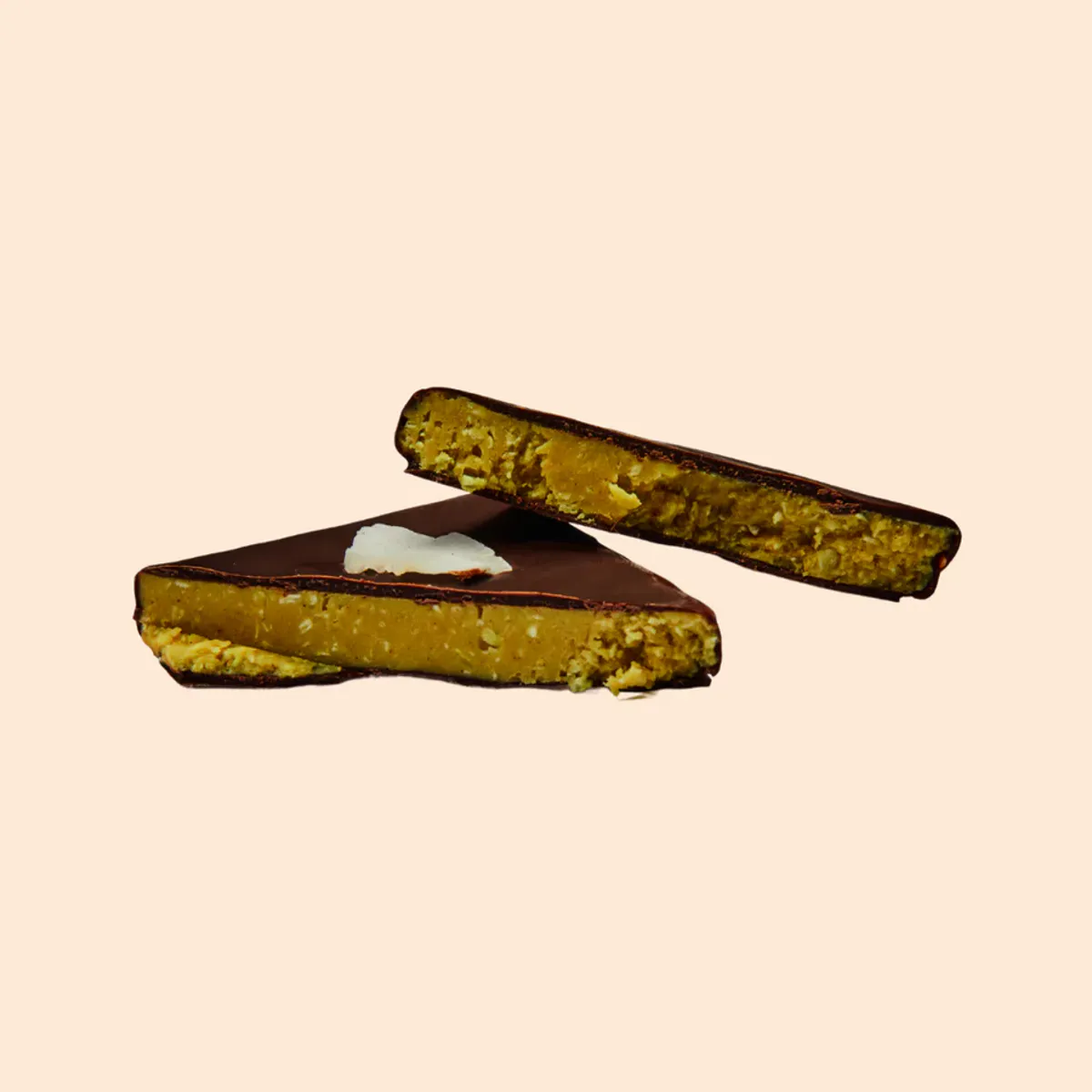 Nut Butter Chocolate: TOASTED COCONUT & TUMERIC 20g / Cosmic Dea