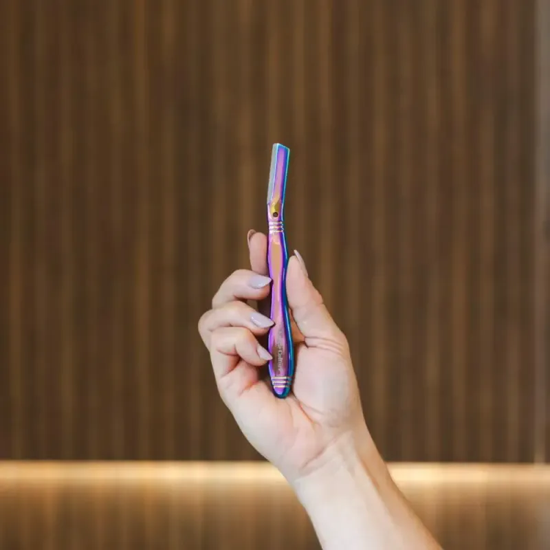 Dermaplaner Eyebrow Razor, Rainbow / Jungle Culture