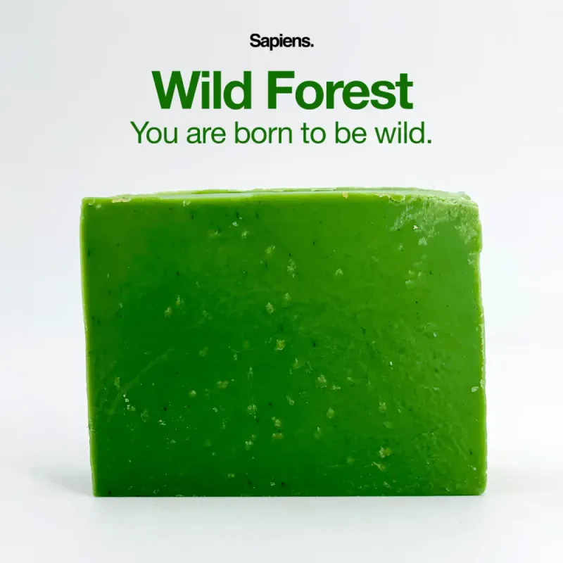 Organic Bar Soap - Wild Forest 100g / Sapiens