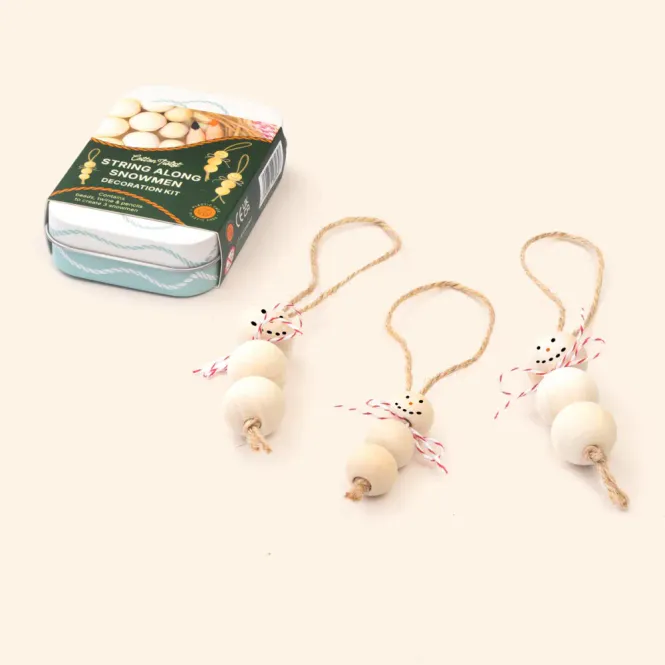 Hovedbilde Make Your Own Christmas Snowman Decorations, Cotton Twist