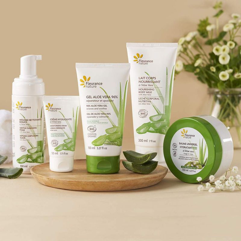 Organic Nourishing Body Milk Aloe Vera 200ml / Fleurance Nature