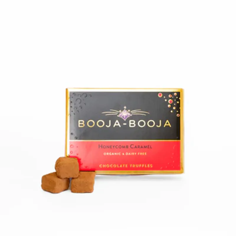 Veganske trøfler, Honeycomb Caramel 92g / Booja Booja  