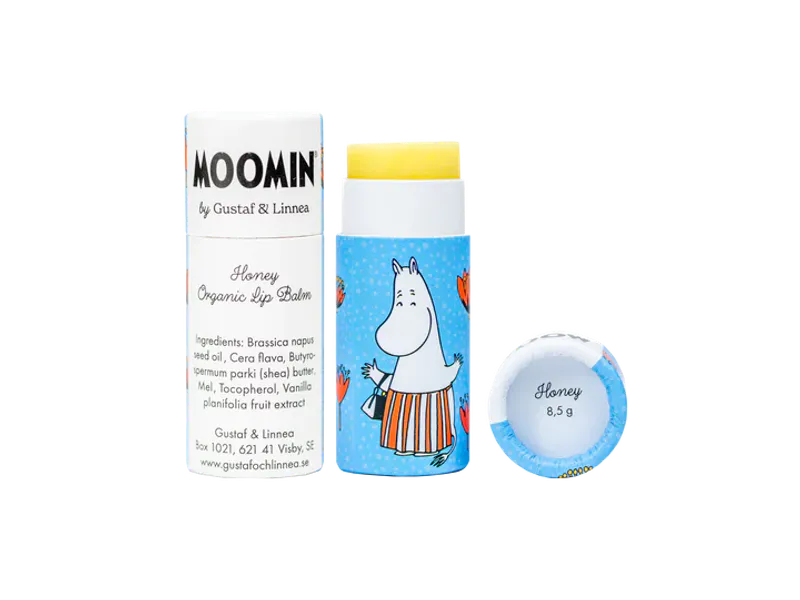 Økologisk leppepomade, Honey 8.5g / Moomin By G&L