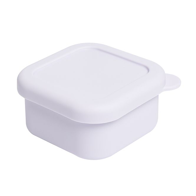 Hovedbilde Silikonboks med lokk 100ml, Purple / Peach