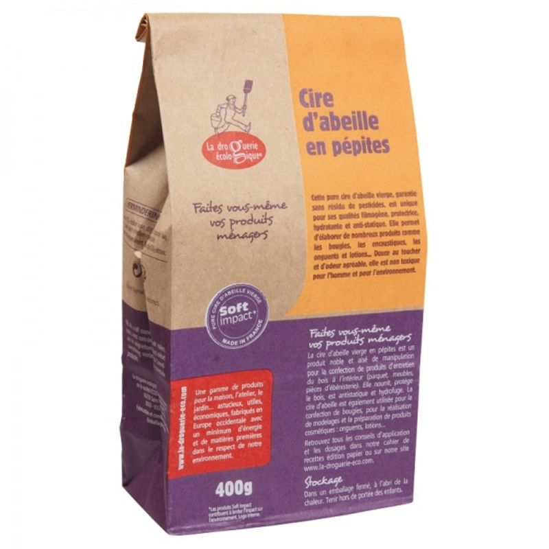 Bivoks 400 g, økologisk / La droguerie écologique®