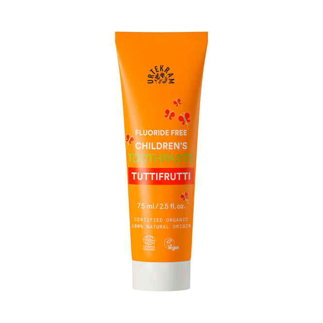 Hovedbilde Flouride Free Children's Toothpaste - Tuttifrutti  75ml / Urtekram