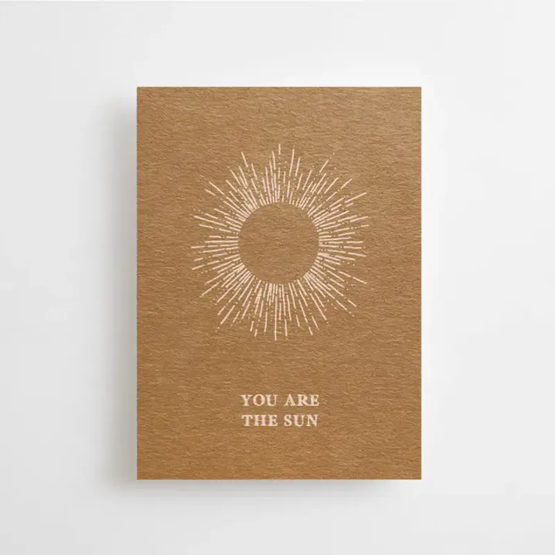 You Are the Sun - Mini Card / Anna Cosma