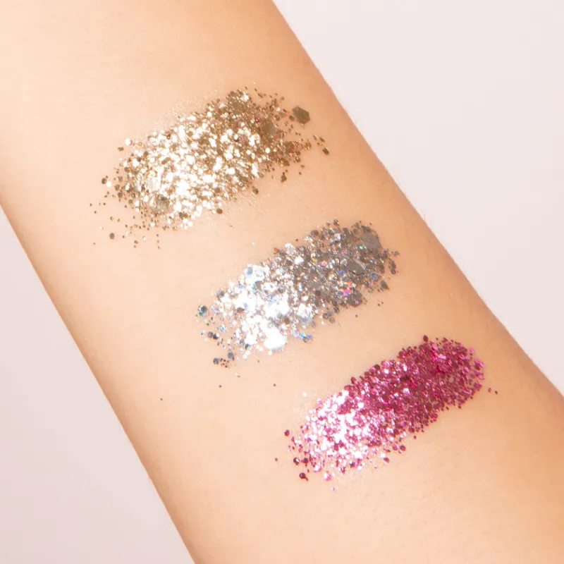 Bioglitter på boks, Pink 4g / Charlotte Bio 
