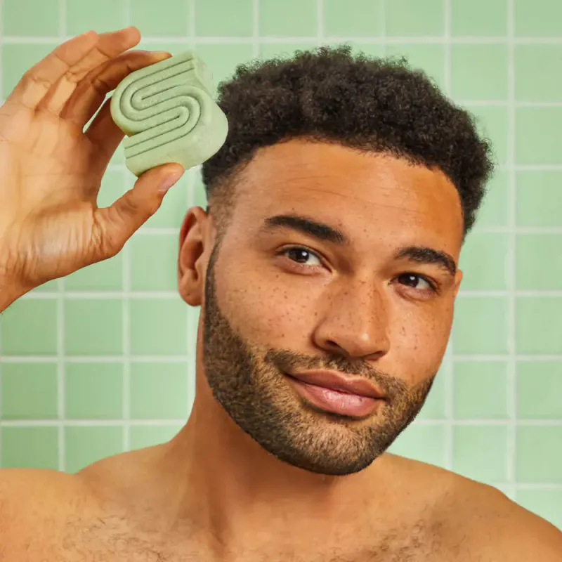 Tea Tree & Mint Clarifying Shampoo Bar 91g / Kitsch