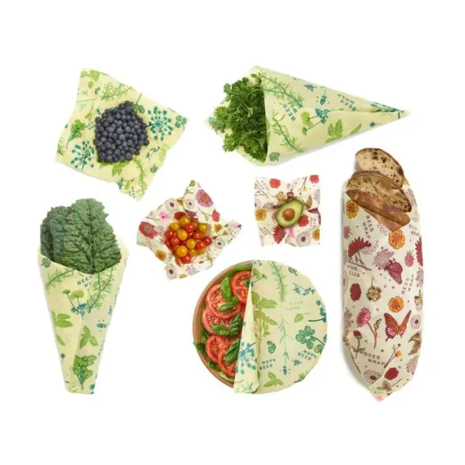 Hovedbilde 7 pk veganske voksark Variety Value Pack - Vegan / Bee´s Wrap