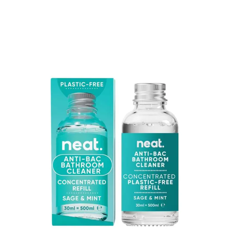 Refill: Baderomsspray Sage & Mint 30ml, antibakteriell / Neat