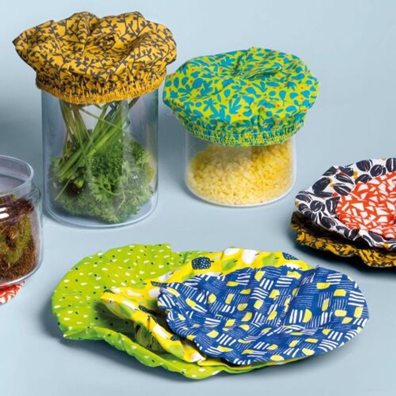 3-pk store bolletrekk SEEDS, økologisk bomull / Ahtablé