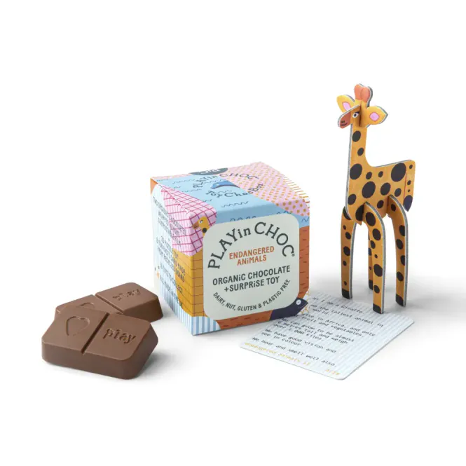 Hovedbilde Toychoc Box® - Endangered Animals / PLAYin CHOC 