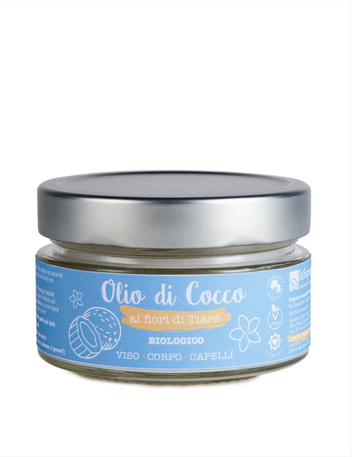 Hovedbilde Organic Coconut Oil with Tiarè flowers 150ml / La saponaria