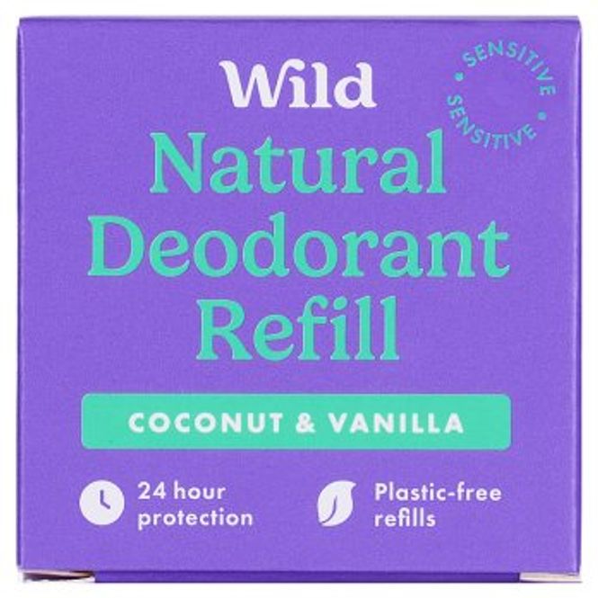Hovedbilde SENSITIVE REFILL deodorant, Coconut & Vanilla 40g / Wild