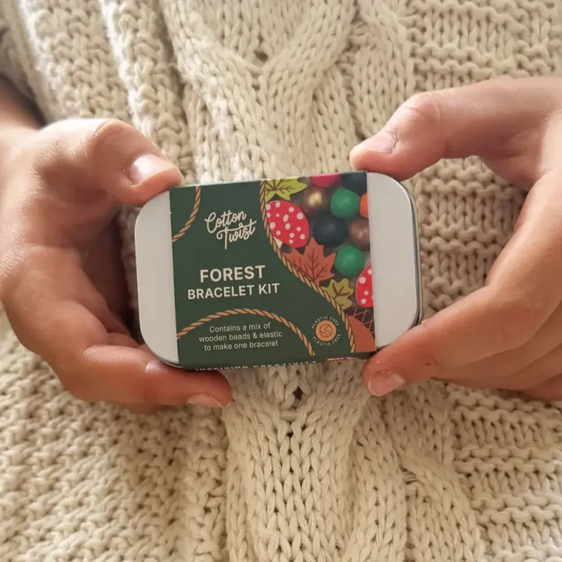 Forest Bracelet Kit / Cotton Twist