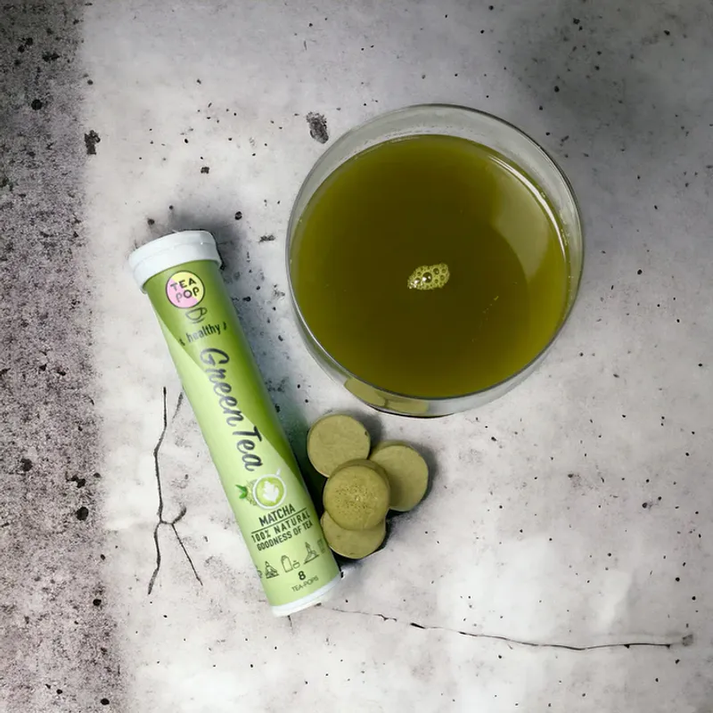 HEALTHY - 8 Tea Pods Green Tea Matcha / Tea Pop