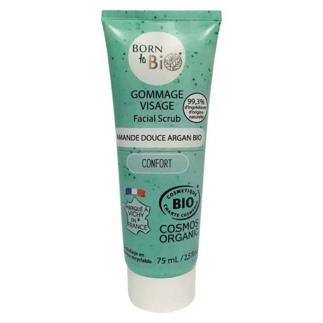 Hovedbilde Face Scrub Almond 75ml / Born to Bio