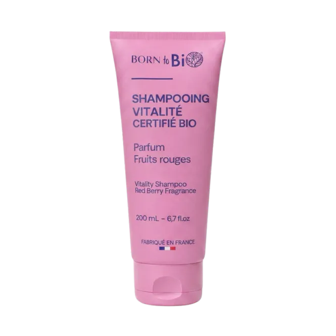 Hovedbilde Coco-Raspberry Shampoo, Vitality 200ml / Born to Bio