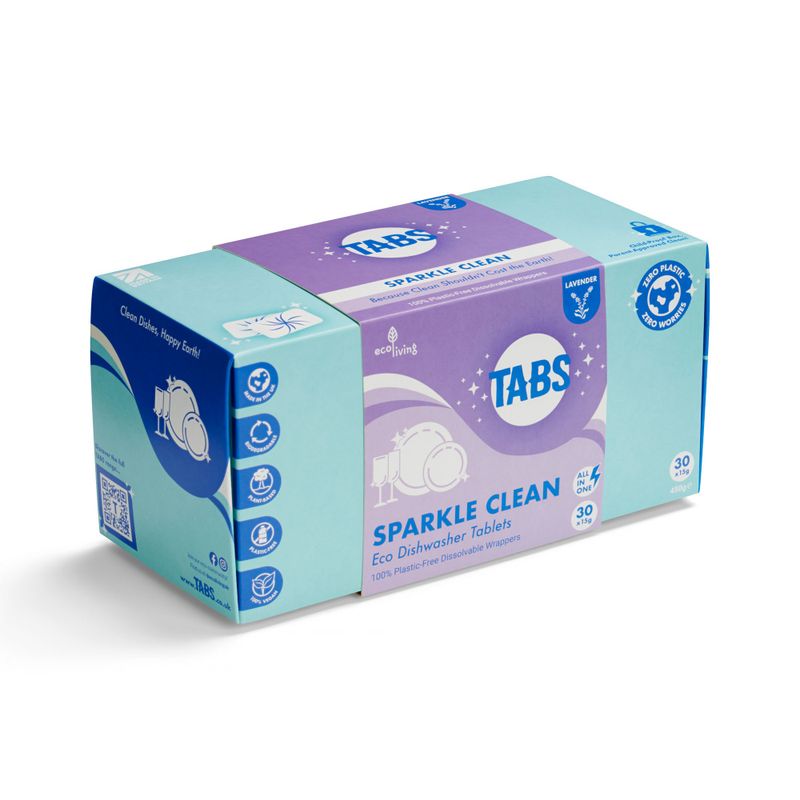 Sparkle Clean Eco Dishwasher Tablets - Lavender / TABS by ecoLiving