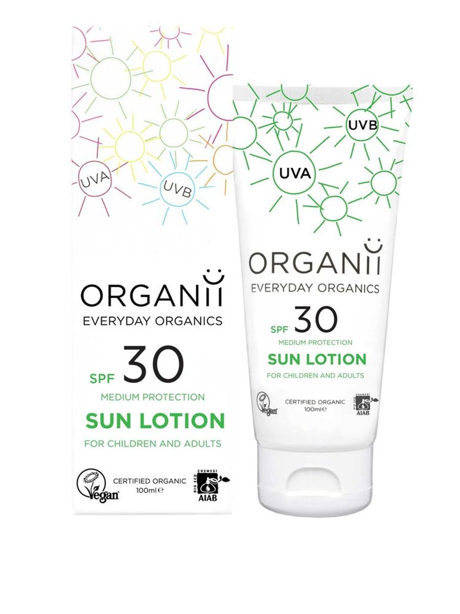 SPF 30 Sun Lotion 100ml / ORGANII