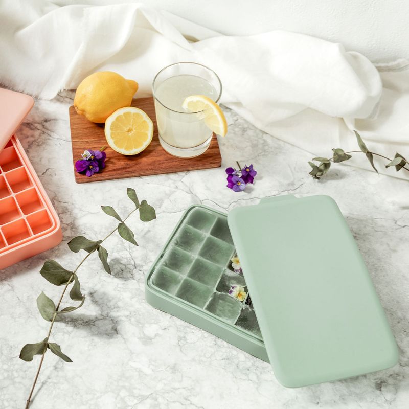 Isbitform i silikon, GRAY LILAC / Peach