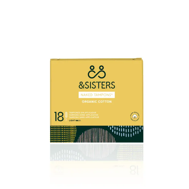 Hovedbilde  18 Eco-Naked Tampons Light / &Sisters