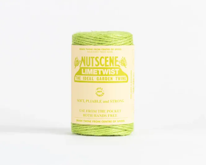Hovedbilde Hyssing i jute 110m, Lime Green /  Nutscene Twines Ltd