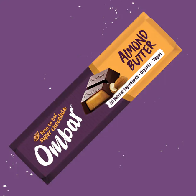 Hovedbilde Almond butter 42g, Ombar