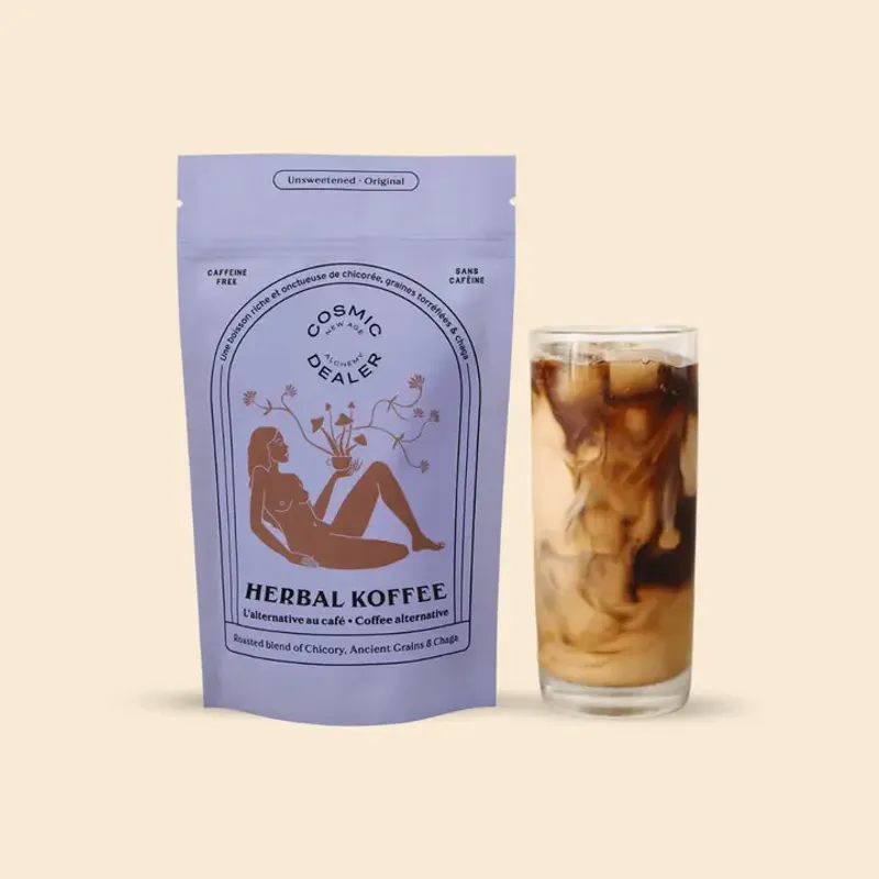 Herbal Koffee: Unsweetened + Maitaké / Cosmic Dealer