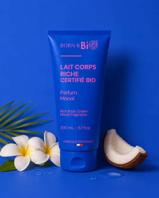 Hovedbilde Rich body cream Monoi 200ml / Born to Bio