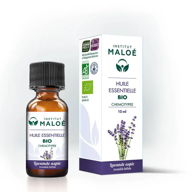 Spiklavendel eterisk olje 10 ml, økologisk / Institut Maloé