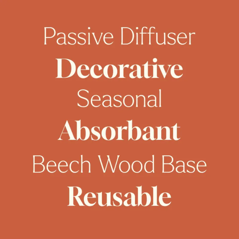 Pumpkin Passive Diffuser| Diffuser uten strøm | Plant Therapy
