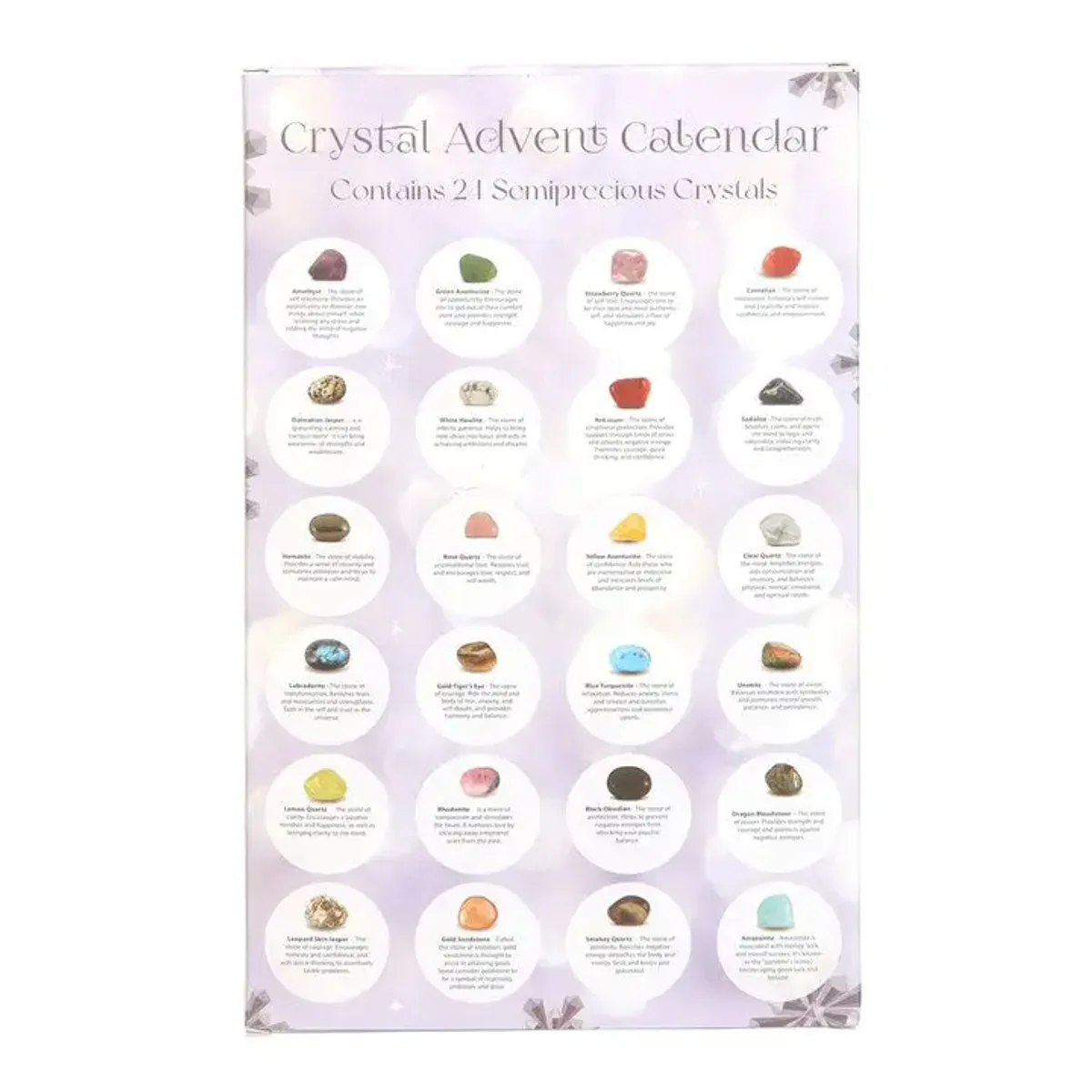 24-Day Crystal Advent Calendar, Lys / Something Different