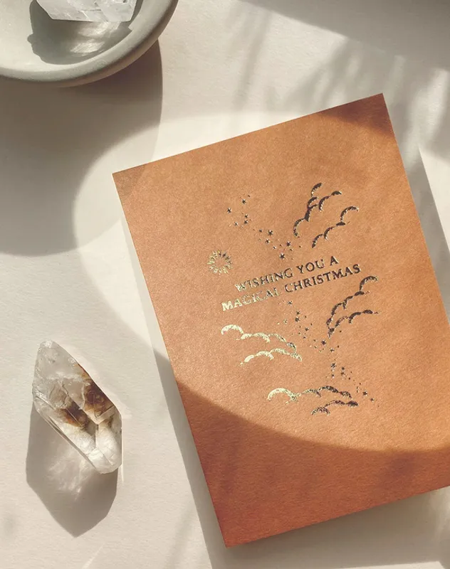 Magical Christmas Cinnamon - julekort / Anna Cosma