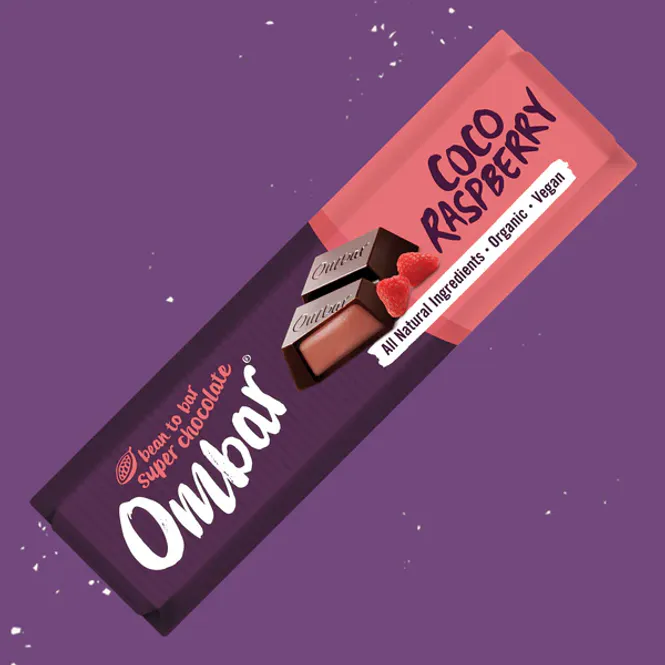 Hovedbilde Coco raspberry 42g, Ombar