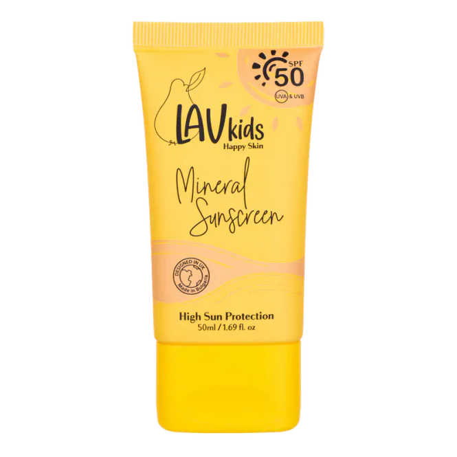 Hovedbilde LAVkids Mineral Sunscreen SPF50 - High Protection 50ml