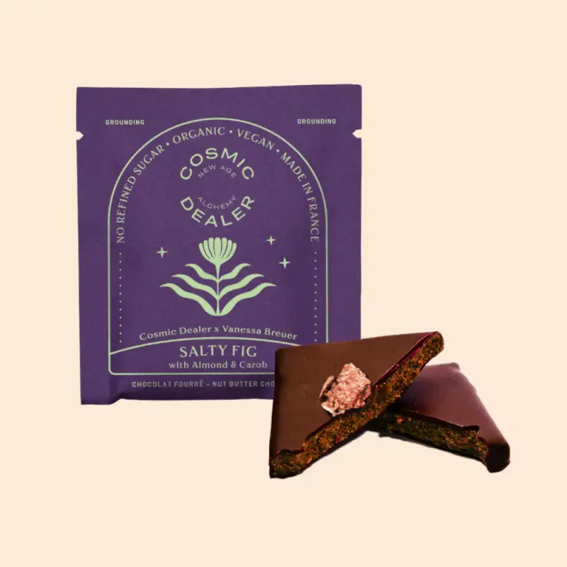 Nut Butter Chocolate: SALTY FIG 20g / Cosmic Dealer