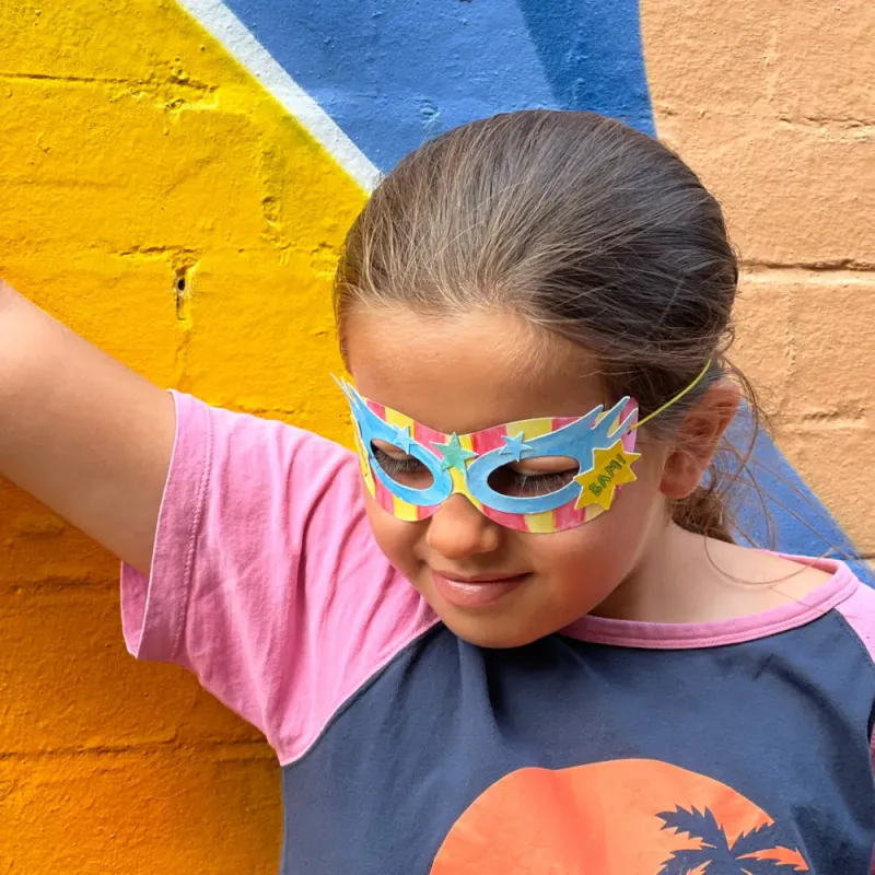 Superhero Mask / Cotton Twist