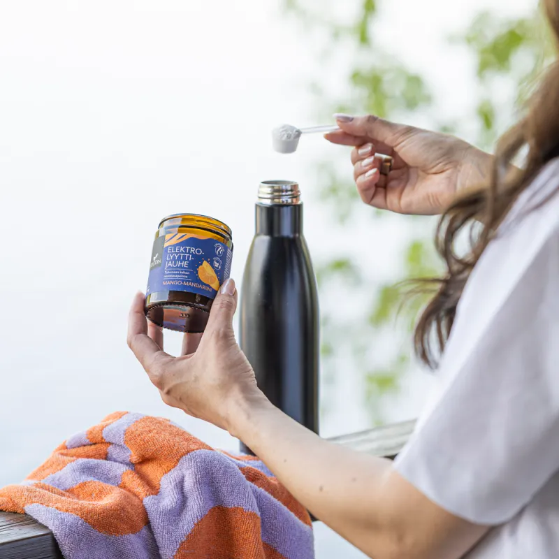 Electrolyte Powder - uten smak 120g / FOODIN