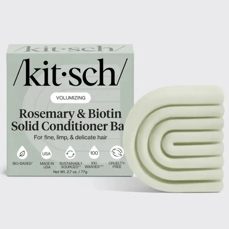 Rosemary & Biotin Volumizing Solid Conditioner 77g / Kitsch